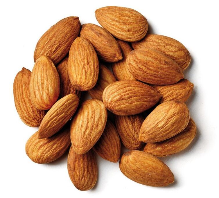 almonds don asarar nauyi